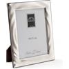ARTÉ 10x15 Cornice per foto, Made in Italy, elegante placcata in argento, Silver Plated antiossidante, Bellissima cornice in Silver Plated con retro in legno mogano 118Z/10x15