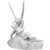 Generic Statua in marmo fuso di Cupido e Psiche Dio Eros Love & Soul 35 cm