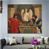 GOSRD Faust e Mefistofele che giocano a scacchi Quadri su tela Riproduzioni Stampe artistiche su tela famose Quadro decorativo 80x100cm senza cornice