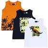 Chicco Bambini e Ragazzi Set 3 Canottiere in 100% Cotone NOS | in 100% Cotone NOS