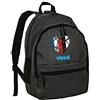 Tipolitografia Ghisleri Zaino ultras tifosi blucerchiati doriani Genova adulto bambino in nylon con tasche cerniera e spalline - prodotto personalizzato