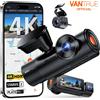 PremiumTech Vantrue N4 Pro S Dash Cam 3 Canali 4K WiFi GPS HDR Visione Notturna IR