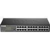 D-Link DGS-1024D Switch 24 Porte Gigabit, Nero/Antracite
