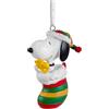 Hallmark SNOOPY & WOODSTOCK - Ornamento da appendere a forma di arachidi, decorazione per albero di Natale