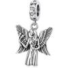 ROMANTICWORK Argento Sterling 925 koala/maialino/gatto/colibrari/bovino/manzo/leone/volpe/scimmia/teschio/tigre/panda rosso per braccialetti animali gioielli da donna