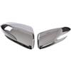 Pibid Coperture Specchietto Retrovisore Per Kia Per Rio Per YB 2018 Porta Laterale Specchietto Retrovisore Copertura Guscio Rivestimento Protezione Cornice Adesivo Accessori Styling Dell'auto(Silver)