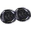 Generic Gruppo faro for Suzuki for Samurai SJ410 4X4 Offroad Car Faro rotondo a LED da 7 pollici con DRL Lampada frontale nera Hi Lo Beam
