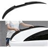 RuiYiL Spoiler Posteriori Auto per Audi A4 B8 2008-2013, Protezione Diffuser Spoiler Diffusore a Labbro Ala Posteriore Auto Accessori,A/Glossy-Black