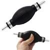 Naapesi Pompetta Carburante 10mm Gasolio Auto Moto Barca Agricolo 2Pz | 2 pompe 10mm - doppia riserva per cantieri e agricoltura,Gomma NBR + alluminio