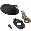 DShanLa Auto AM/FM Radio Antenna Aerial Roof Mount Base per Ford Focus Mondeo Ka Fiesta DShanLa