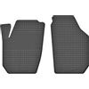 edecor Tappetini in gomma per auto, per Skoda Roomster, anno di costruzione 2006 - 2015, anteriore conducente e passeggero LXlx