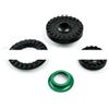 ELVEZIO ESPOSITO INTERNI E ACCESSORI PER Kit Supporti Sospensione Motore Compatibile con Fiat 500 R Epoca