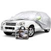 Esselle Parts Telo Copri Auto Copriauto per Hyundai Santa Fè MK1 Impermeabile Antigraffio Felpato