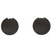 Generico ME3051236 TAPPO COPRI GANCIO TRAINO PER PARAURTI ANTERIORE E POSTERIORE (KIT DI 2 PEZZI) SPECIFICO PER SMART FORTWO DAL 2007 AL 2012. CODICE ORIGINALE A4518850122C22A