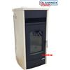 LAMINOX TINA 20 IDROVENTILATA BEIGE TERMO STUFA PELLET