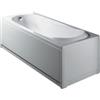 nextradeitalia 1 PZ VASCA RETTANGOLARE SENZA IDROMASSAGGIO C/PANNELLI MOD. DIAMANTE cm. 150 x 70 NextradeItalia Mod.FERX.DIAENE-DXEA