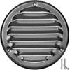 LIRAST Ø 100mm Rotonda Griglia di Ventilazione in Alluminio - Griglie D'Aerazione con Rete Anti Insetti