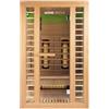 Home Deluxe sauna a infrarossi 'REDSUN M Deluxe' Dimensione: 120 x 105 x 190 cm, per 2 persone I cabina a infrarossi, Cabina sauna a infrarossi, Sauna per tutto il corpo , Sauna per la casa