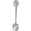 Drawup Chiave di regolazione dello spazio della porta compatibile con cerniere a bandiera da 8 mm a 25 mm, per porte tagliafuoco, porte bianche e porte di sicurezza (2 pezzi)