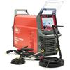 Bestschweissen.de IDEAL Expert TIG 222 AC/DC TIG saldatrice Inverter 200A - professionale alluminio & acciaio inox saldatrice - accensione HF, PFC, impulso, MultiWAVE, LCD Touch - SR26 bruciatore & cavo di massa