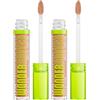 NYX Professional Makeup Wonder Snatch Concealer Correttore Waterproof 14 Medium Olive Definisce Scolpisce Corregge Lunga Tenuta 24H Formula Vegana con Estratto di Guaranà e Peptidi - 2 Flaconi da 3ml