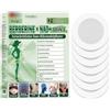 Générique Patch Nano Microneedle Dimagrante Moringa x Berberine Patch 10 in 1 | Ingredienti naturali, promuove il metabolismo, facile da usare, adatto per uomini e donne.