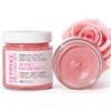Senso Naturale Gommage Esfoliante Viso e Corpo Idratante con Acido Ialuronico, Scrub Delicato con Olio di Macadamia, Rosa, Zucchero di Barbabietola e Perle di Jojoba | 100% Naturale e Vegano