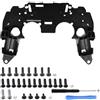Lapiglo Staffa di ricambio per controller PS5, staffa interna in ABS, kit di fissaggio per alloggiamento joystick DualSense Shell Restauro strutturale supporto strutturale parte di riparazione nera 16 x 6 x