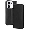 Topme Cover per OPPO Reno16 5G / OPPO Reno 16 5G (6.32 Inches) Custodia Case, Custodia per Telefono in Pelle Elegante Slot per Schede Testurizzato.Nero