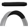 kwmobile Cuscinetto Archetto Imbottito Compatibile con Anker Soundcore H30i - Fascetta in Simil Pelle con Imbottitura di Ricambio per Cuffie Headphones