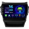 MISONDA [6G+128G] Autoradio Android 16 con navigatore GPS per Hyundai IX45 Santa Fe 2012-2017 schermo IPS da 9 pollici CarPlay Wireless, Android Auto, BT,Mirror Link,WiFi,FM, Telecamera RDS