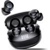 VOTAZIB Cuffie Bluetooth per Dormire sul Fianco, Auricolari Bluetooth 5.4 con Doppia Modalità Sonno, 48 Ore Mini Sleep Earbuds Bluetooth, IP7 Impermeabili Auricolari Sleep per iOS Android Nero
