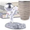 Generico Supporto per telefono da scrivania, supporto per telefono astronauta | Supporto per cellulare da tavolo creativo,Decorazione per la casa con figura di astronauta, supporto per tablet