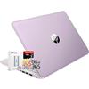 HP Computer portatile HD sottile e leggero da 14 pollici, processore Intel N150 (beat N4120), 8 GB di RAM, 256 GB di memoria (128 GB UFC+128 GB MicroSD), Office 365, Copilot AI, WiFi 6, BT 5.4, HDMI