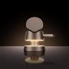 Kcuskl Stazione di ricarica wireless magnetica 4 in 1, ricarica rapida da 15 W con luce notturna regolabile, stazione di ricarica wireless magnetica per iPhone 16 15 14 13 12 Pro Max e Apple Watch, AirPods 3