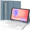FOGARI Tastiera con touchpad per Samsung Tab S10 Lite/S10 FE/S9 FE 10,9 | Custodia per Galaxy Tab S10 Lite con tastiera Bluetooth spagnola con trackpad per tablet Samsung S10 Lite, blu