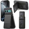 LIAOCY Custodia per Sony Xperia 10 VII, Cover a Portafoglio con Blocco RFID, Cover Sottile Anticaduta con Supporto per Portacarte[Chiusura Magnetica], Black.