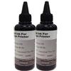 BELLIVESTORE KIT Ricarica cartucce 2 Flaconi 100ml universale inchiostro colori per Brother, Canon, Epson, HP, LEXMARK, XEROX, DELL