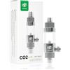 LINLAN Diffusore CO₂ in Linea per Acquario - Disco Centrale con Finestra di ispezione, Alto Tasso di dissoluzione, Essential for Low/Medium Flow Systems, Adatto per Tubo Filtro 12mm ID