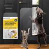Protecto 2-Pack Proteggi Porta Graffi Cane Gatto 75 x 50 cm - Protezione Antigraffio Gatto Cane Resistente - Installazione Facile - Protezione Muro Trasparente Antigraffio - Mobili, Porte, Finestre