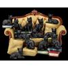 Figure Di Gatti 48 Set Con Divano Clowder GothicFantasy Deco Gatto Magia