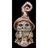 Figura Di Gufi Divertenti - Strega Che Prepara Un Decotto - Magia Fantasy Deko