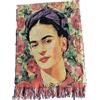 TF Sciarpa viscosa doppia stampa Frida regalo donna arte moda stola foulard