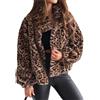 WENYOG Cappotto Donna Capispalla casual larghi, giacche con stampa leopardata, cardigan, abbigliamento autunno inverno