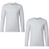 de fonseca 2 Maglie Termiche Uomo 100% Cotone T-Shirt Intima Calda | Manica corta o lunga, girocollo o scollo a V. Protezione termica e massimo comfort per la stagione fredda | Taglie M-XXL