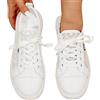MODSGUE Sneakers da donna in pizzo con lacci, scarpe da ginnastica per attività all'aria aperta, con plateau con lacci, scarpe per il tempo libero, scarpe traspiranti, scarpe sportive