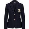 Lauren Ralph Lauren Giacca Blazer con Ricamo Anfisa 200797305 Blu Scuro Blu L