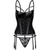 Generic Mutande Donna Sexy Reggiseno Sexy Taglie Forti Lingerie in Pelle con Corsetto da Donna per Bustini Neri da con Calze Completo Pizzo Rosso Costumi Sexydonna Hot