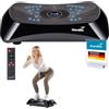 Skandika Pedana vibrante V3 | Vibrazione oscillante, 13 Hz, funzione massaggio, 200 livelli, schermo touch LED, con telecomando, design curvo, motore silenziosa