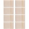 DIYEAH 8 Pezzi Tavoletta Taekwondo in Legno 0,3cm per Allenamento e Rottura | Leggera, Texture Naturale, per Allievi e Principianti, Uso Domestico, Preparazione Esami, Pratica Tecnica